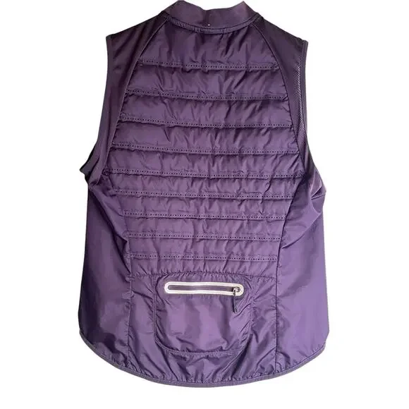 Nike Quilted Puffer Running Vest Womens XL / TG - Picture 2 of 7